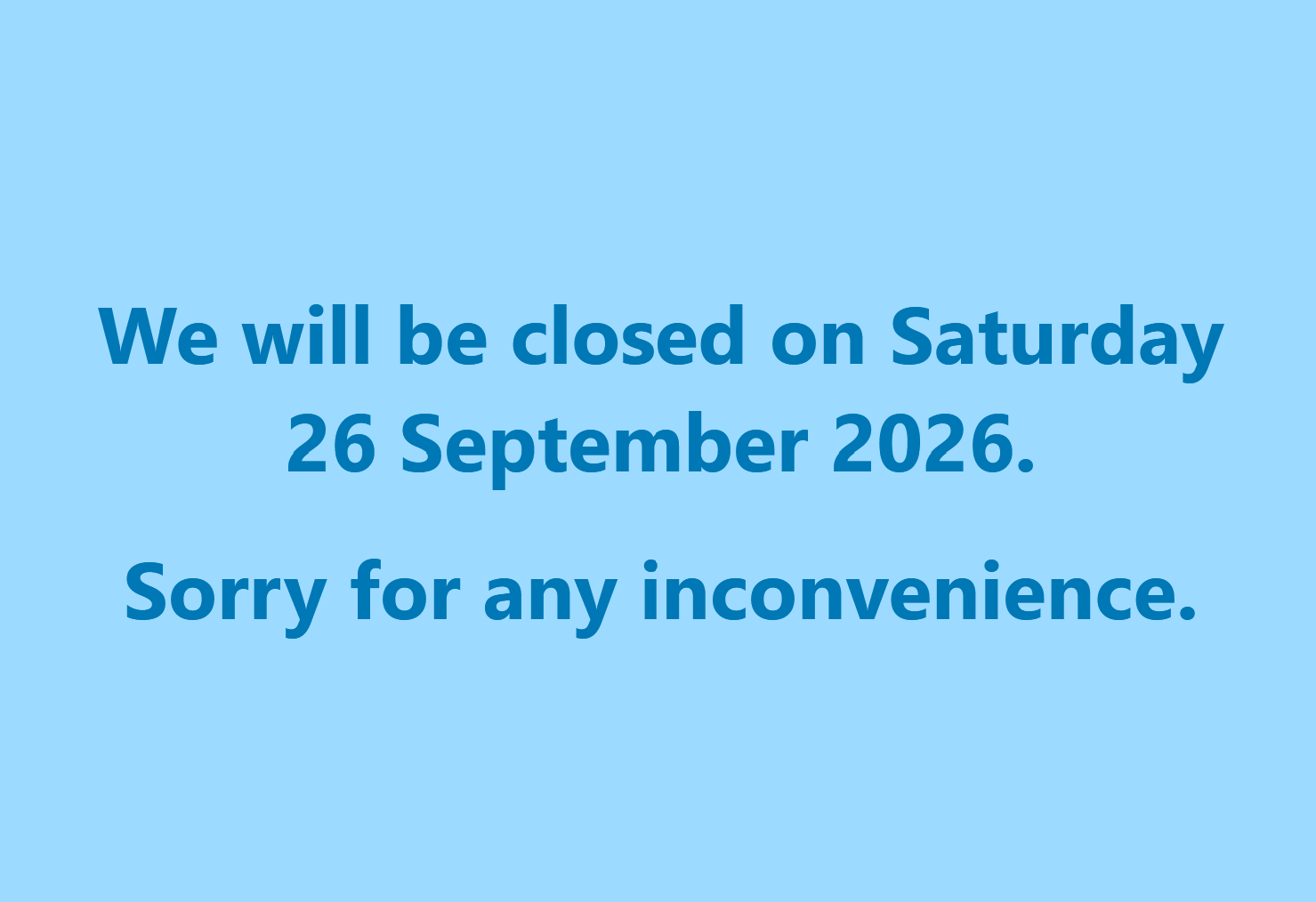 Closing