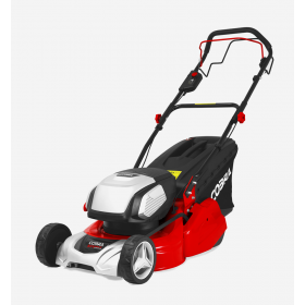 Cobra RM43SP80VX 17" 40V Max+ Cordless Lawnmower with Rear Roller