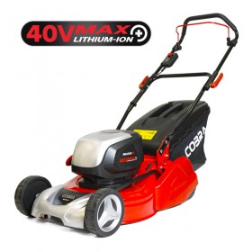 Cobra RM4340VX 17" 40V Max+ Cordless Lawnmower with Rear Roller