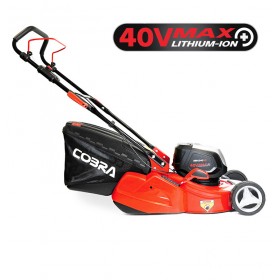 Cobra RM4340VX 17" 40V Max+ Cordless Lawnmower with Rear Roller