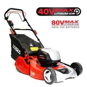 Cobra RM51SP80VX 20" Twin 40V Max+ Cordless Rear Roller Lawnmower